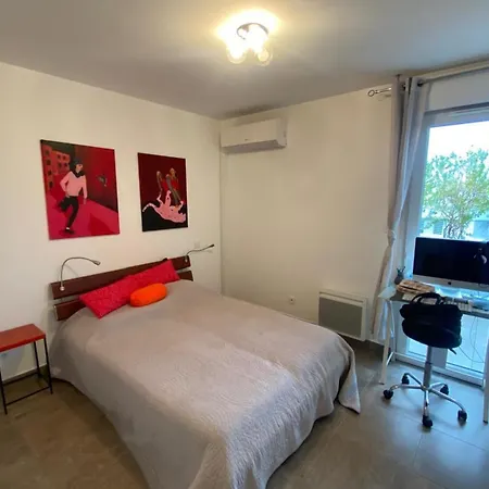 With Pool And Terrace In Apartamento Montpellier